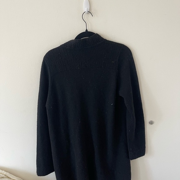 Lutz& Patmos Black Cardigan Sweater Cashmere - Picture 4 of 8